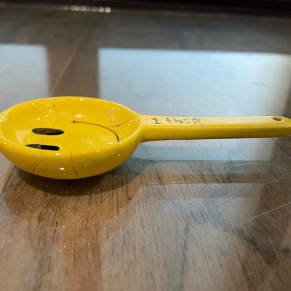 Smiley Face Ceramic Tablespoon - Picture 3 of 6